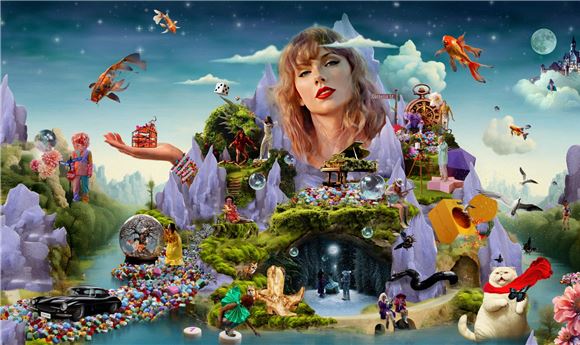 Spotify Wrapped Taylor Swift campaign spot graded with DaVinci Resolve Studio