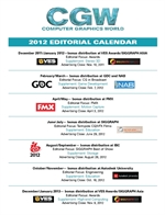 CGW Editorial Calendar 2011