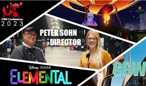 VIDEO: <i>Elemental</i> Director Peter Sohn—VIEW Conference Interview