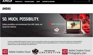 AMD Offers AMD4U for Gamers and Content Creators