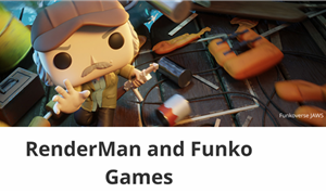 RenderMan and Funko Games: Creating the Funkoverse Jaws Game Box Art
