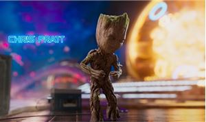 Design Innovation for Title, End Crawl to 'Guardians Vol. 2'
