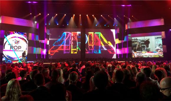 Technical Direction Company (TDC) Provides Video Backdrop for 27th ARIA Awards