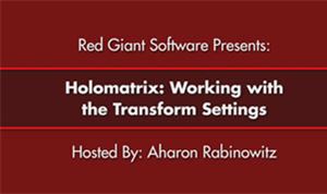 Holomatrix (Transform Properties)