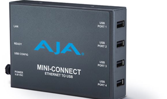 AJA Introduces Mini-Connect Interface Box