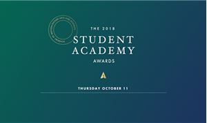 Finalists Named For 2018 Student Academy Awards