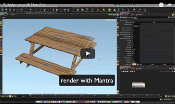 Allegorithmic Integrates Substance Engine Into Houdini 15