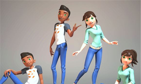 Cogswell Students Release New 3D Animatable Rigs