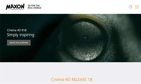 Maxon To Ship Cinema 4D R18 In September