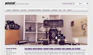 Maxon Now Offering Short-Term Licenses