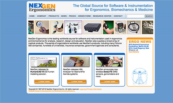 NexGen Updates HumanCAD Human Modeling Tool