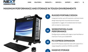 NextComputing Offers 4K Display With Rugged Workstation