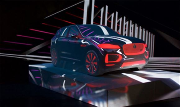 Jaguar's New SUV Comes To Life At Vivid Sydney