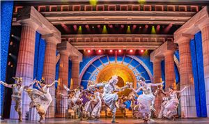Disney’s <i>Hercules</i> brings mosaic visuals to life on stage with Disguise