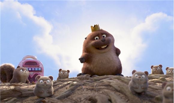 Daniel Chong & Nicole Paradis Grindle, director & producer of Disney & Pixar’s <i>Hoppers</i>, speaking at VIEW Conference 2026