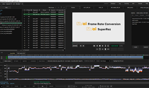 MTI Film releases Cortex v5.5 with new AI tools for frame rate conversion and up resolution