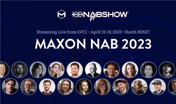 Maxon to celebrate creative innovation at NAB 2023