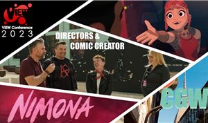 VIDEO: <i>Nimona</i> Directors & Graphic Novel Creator—VIEW Conference Interview