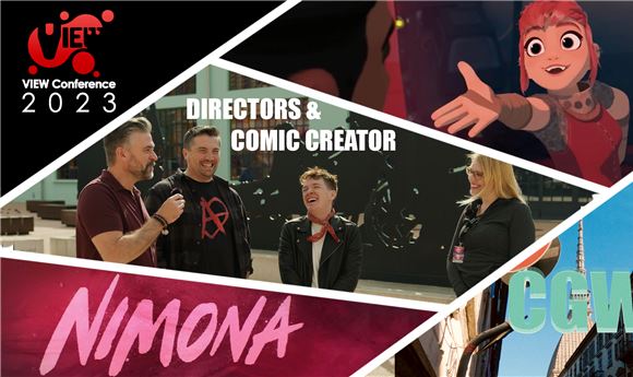 VIDEO: <i>Nimona</i> Directors & Graphic Novel Creator—VIEW Conference Interview