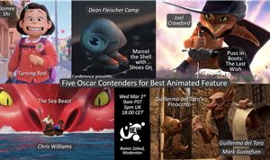 VIEW Conference announces free virtual panel with Oscar contenders for Best Animated Feature