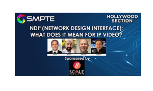 SMPTE Hollywood hosting free virtual NDI (Network Device Interface) event January 25th