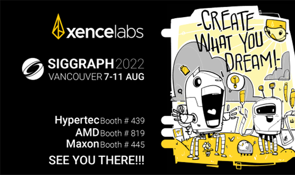 Xencelabs highlights creativity at SIGGRAPH 2022 with interactive demos & artist presentations