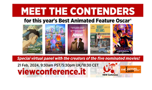 VIEW Conference hosts virtual panel with contenders for Best Animated Feature Film Oscar