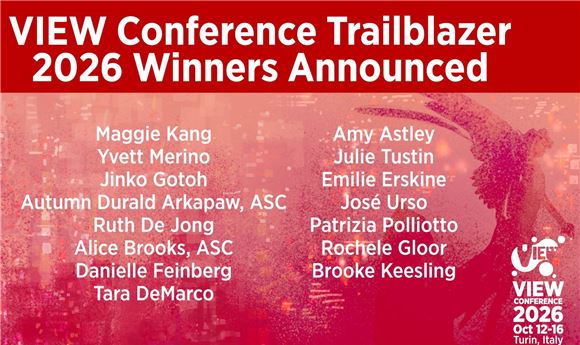 VIEW Conference announces 2026 Trailblazer Award winners