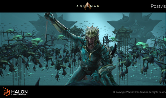 Halon Creates Postvis for 'Aquaman'