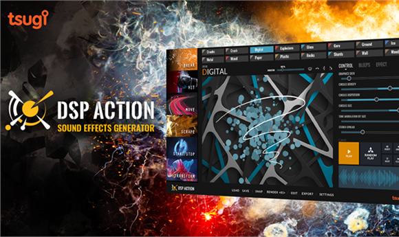 Tsugi Releases DSP Action — Sound Effects You 'Draw'