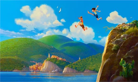 Pixar Invites Moviegoers to a Summer on the Italian Riviera with 'Luca"