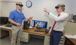 WPI Computer Scientists Use Mixed Reality to Visualize Complex Biological Networks