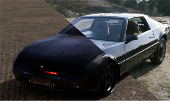 Knight Rider Rides a GAN