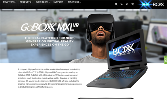 BOXX Unveils Mobile Workstation for VR on the Go