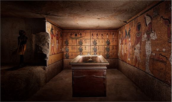 virtual tour of king tut's tomb