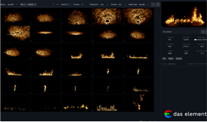 New Asset Library for Visual Effects