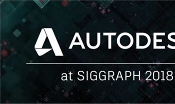 Autodesk at SIGGRAPH 2018 – Booth 601