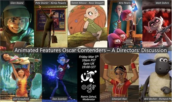 VIEW Animated Feature Directors to Discuss 93rd Academy Awards