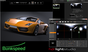 Bunkspeed 2014 Products Offer Live Integration with Lightmap HDR Light Studio