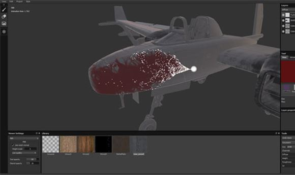 Allegorithmic Introduces Substance Painter Particle-Based Brush System