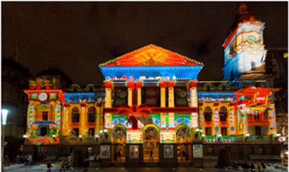 Technical Direction Company Delivers Projections Across Australia to Celebrate the Festive Season