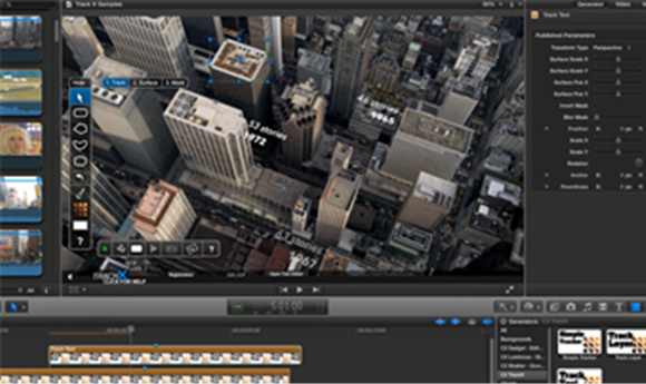 TrackX Powered by mocha Brings High-End Hollywood Motion Tracking Tools to Final Cut Pro X