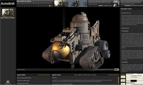 Autodesk Introduces Interactive Curriculum for Game Development 