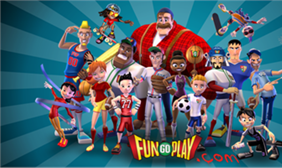 FunGoPlay Virtual Sports Theme Park Built with NewTek LightWave 10