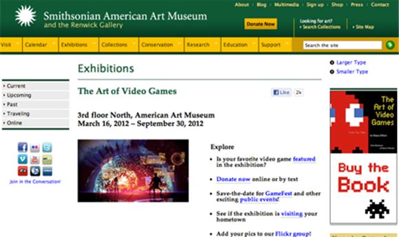 New Exhibit Looks At 'The Art Of Video Games'