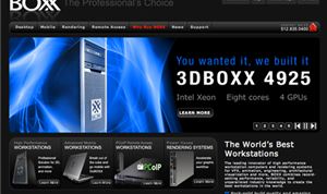 Boxx's 4925 Workstation Available with 4 GPUs