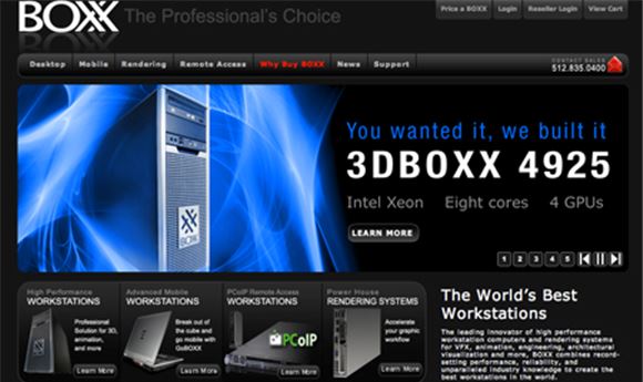 Boxx's 4925 Workstation Available with 4 GPUs