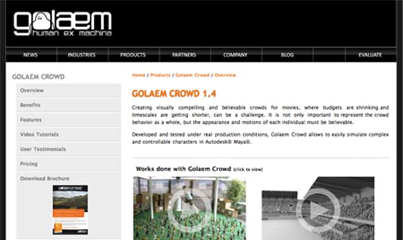 Golaem Updates Crowd Simulation Software