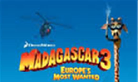 HP Powers ‘Madagascar 3: Europe's Most Wanted’