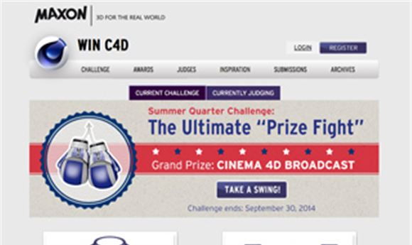 Maxon launches 'Ultimate Prize Fight' competition